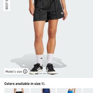 Adidas Women's Firebird Black Shorts